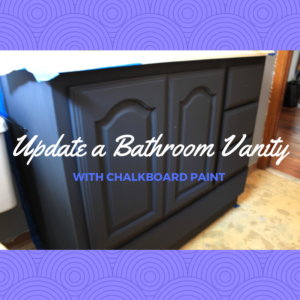 Bathroom Vanity Chalk paint