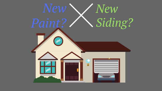 new paint or siding